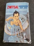 Emaille reclame bord, Verzamelen, Ophalen, Gebruikt