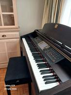 YAMAHA CLAVINOVA piano, Muziek en Instrumenten, Piano's, Ophalen, Zo goed als nieuw, Bruin, Piano