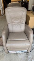 2 Himolla Cumulus luxe relaxstoelen - leder, Ophalen, Minder dan 75 cm, Leer, Zo goed als nieuw
