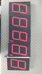 Lot oude segment displays, Ophalen of Verzenden