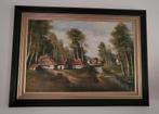 Schilderij op doek 110cm x 80cm, Ophalen of Verzenden
