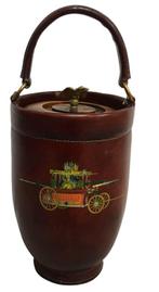 Leren Papeete Fire IJsemmer uit de jaren 50, Ophalen of Verzenden