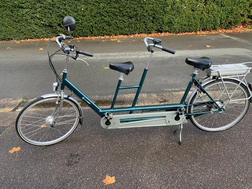 tandem Van Raam Twinny avec assistance électrique, Vélos & Vélomoteurs, Vélos | Tandems, Utilisé, Moins de 10 vitesses, Enlèvement