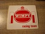 Vintage sticker autorally Wimpy hamburger racing team, Verzamelen, Ophalen of Verzenden, Zo goed als nieuw, Auto of Motor