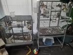 Vogelkoten, Dieren en Toebehoren, Vogels | Hokken en Kooien, Ophalen, Zo goed als nieuw, Metaal, Vogelkooi