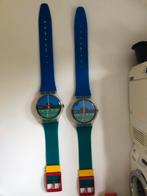 Swatch xl wandklok 1987 twee dezelfde  125€/stuk, Ophalen, Gebruikt, Wandklok