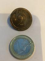 Originele belgische militaire knoop ABBL pré 1915 2de linie, Ophalen of Verzenden