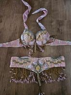 Buikdans bellydance centuur en bh, Ophalen of Verzenden, Zo goed als nieuw