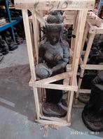 statue bouddhisme fontaine 120 cm en pierre reconstituée, Jardin & Terrasse, Statues de jardin, Pierre, Enlèvement ou Envoi, Neuf