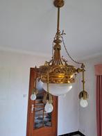 Koperen kroonluchter, Huis en Inrichting, Lampen | Kroonluchters, Ophalen, Gebruikt