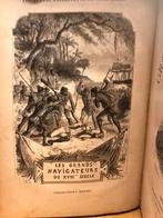 Jules Verne, de grote zeevaarders van de 18e-eeuwse Hetzel, Antiek en Kunst