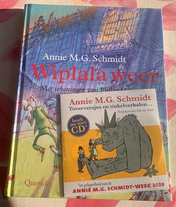 Boek ‘Wiplala weer’ van Annie M.G.Schmidt + luistercd, Enlèvement ou Envoi, Neuf