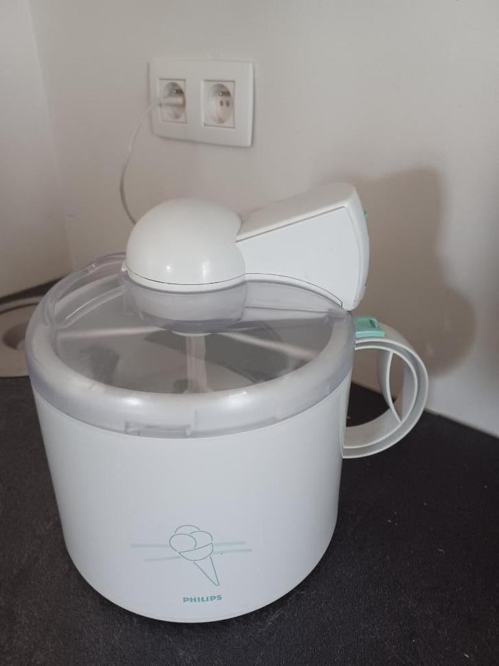 Sorbetière/ Machine à Glace Philips, Electroménager, Machines à glace, Utilisé, Enlèvement