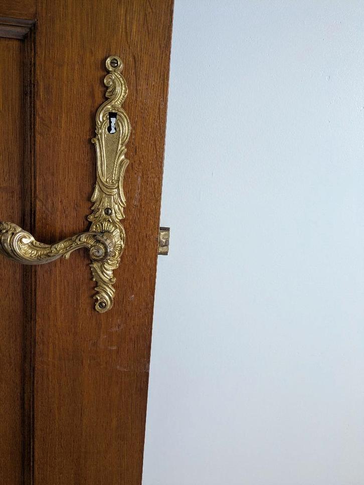 Portes chênes plein, Bricolage & Construction, Vitres, Châssis & Fenêtres, Utilisé, Autres types, 160 cm ou plus, Moins de 80 cm