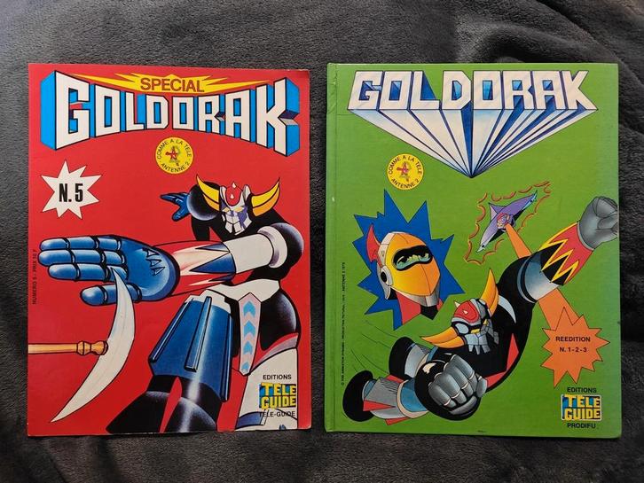 2 Bds vintage Goldorak., Livres, BD | Comics, Utilisé, Enlèvement ou Envoi