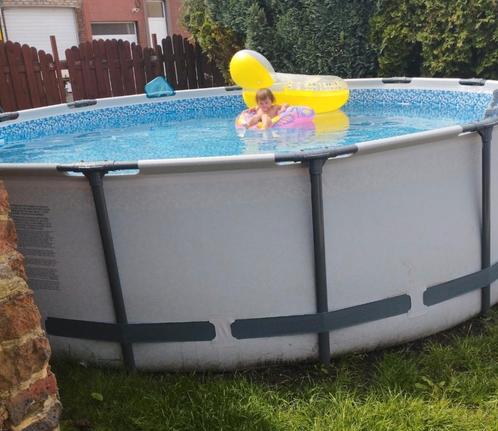 Piscine ronde intex, Tuin en Terras, Zwembaden, Zo goed als nieuw, Ophalen of Verzenden