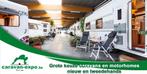 Caravan-expo Grote keuze caravans en motorhomes te Ronse, Caravans en Kamperen, Bedrijf, 1000 - 1250 kg, Rondzit, Hordeur