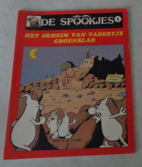 DE SPOOKJES 1 Het geheim van vadertje Groenblad 1983 stripal, Boeken, Stripverhalen, Zo goed als nieuw, Verzenden