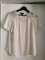 Cremekleurig bloesje met kant van primark maat 36, Primark, Wit, Ophalen of Verzenden, Maat 36 (S)