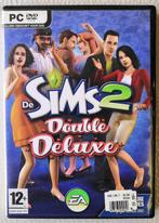 De Sims 2  "Double Deluxe" met uitbreidingspakket, de Sims 2, Comme neuf, Stratégie et Construction, Online, À partir de 12 ans