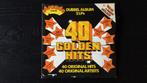 Dubbel LP 40 Golden Hits, Cd's en Dvd's, Ophalen, Zo goed als nieuw