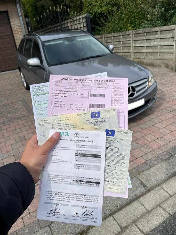 Mercedes C-Klasse - Met KEURING - Perfecte Staat - Euro 4, Auto's, Mercedes-Benz, Particulier, C-Klasse, 4x4, Aangepast voor mindervaliden