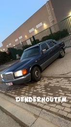 Mercedes W126 S-classe 260se oldtimer, Auto's, Stof, Blauw, 5 deurs, Particulier