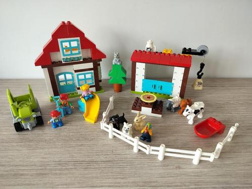 duplo set 10869 Boerderij, Kinderen en Baby's, Speelgoed | Duplo en Lego, Zo goed als nieuw, Duplo, Complete set, Ophalen