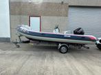 Selva 510 - Hypalon RIB + Suzuki DF70 + baantrailer, Watersport en Boten, Gebruikt, 70 tot 120 pk, Benzine, Ophalen