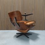 Vitra Eames lounge chair incl. ottoman - Cognac leder, Enlèvement ou Envoi