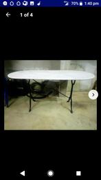 Bistro table tafel (marbre marble), Antiek en Kunst, Ophalen