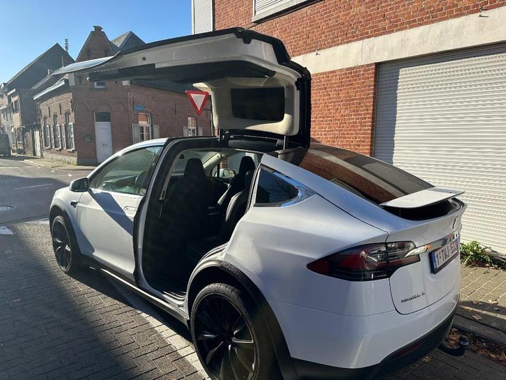 Tesla Model X 100D Longe Range (7 plaatsen), Auto's, Tesla, Particulier, Model X, 4x4, ABS, Achteruitrijcamera, Adaptieve lichten