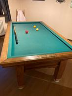 Drieband biljart, verwarmd, Sport en Fitness, Biljarten en Poolen, Ophalen, Gebruikt, Biljarttafel