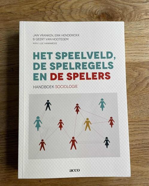 Het speelveld, de spelregels en de spelers, Boeken, Studieboeken en Cursussen, Gelezen, Ophalen of Verzenden