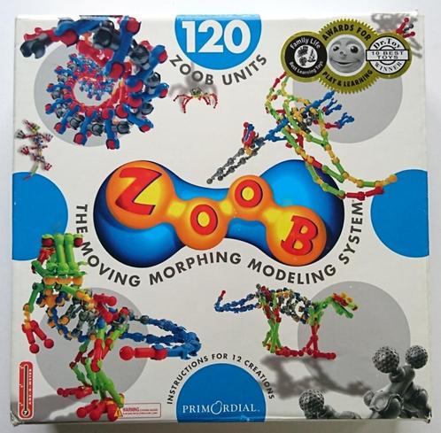 ZOOB The moving morphing modeling system van Primordial, +7j, Enfants & Bébés, Jouets | Éducatifs & Créatifs, Comme neuf, Construction