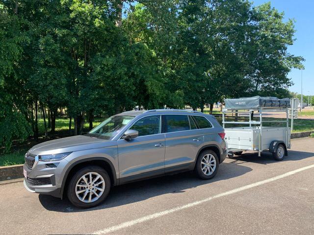 Trailer met daktent te koop!! Unieke combinatie, Caravans en Kamperen, Overige Caravans en Kamperen, Ophalen