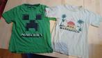 Lot de 2  T-shirts garçon 7-8 ans, Kinderen en Baby's, Kinderkleding | Maat 128, Overige typen, Verzenden, Zo goed als nieuw, Autre