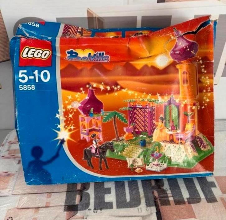 LEGO set - The Golden Palace 5858 Gouden paleis Zeldzaam, Kinderen en Baby's, Speelgoed | Duplo en Lego, Zo goed als nieuw, Lego