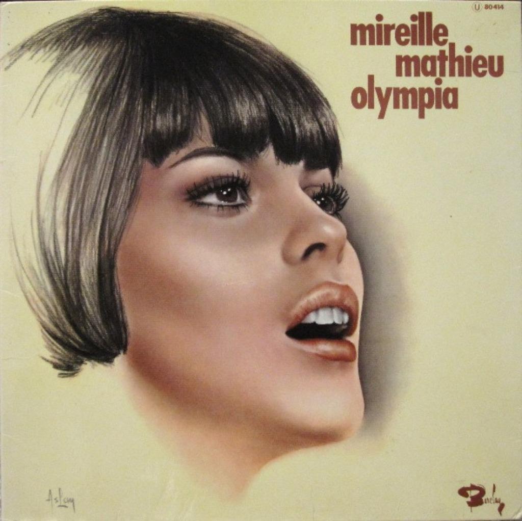 Mireille Mathieu ‎– Olympia - lp, Enlèvement ou Envoi, Utilisé, 12 pouces