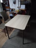 Table plus chaise et pt meuble, Nieuw, 100 tot 150 cm, 100 tot 150 cm, Rechthoekig