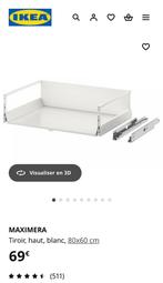 Ikea cuisine tiroir Maximera blanc 80x60cm, Ophalen, Nieuw, Wit