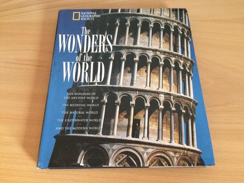 4=3 ACTIE National Geographic Wonders of the World, Livres, Récits de voyage, Utilisé, Envoi