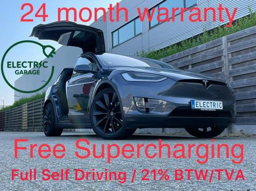Model X Free *Supercharging *FSD*2j waarborg, Auto's, Tesla, Bedrijf, Te koop, Model X, Trekhaak, Elektrisch, Euro 6, SUV of Terreinwagen
