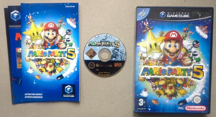 Mario Party 5 voor de Nintendo GameCube Compleet, Consoles de jeu & Jeux vidéo, Jeux | Nintendo GameCube, Comme neuf, Plateforme