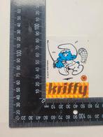 Oude sticker Kriffy De Smurfen Nr. 16, Ophalen of Verzenden, Zo goed als nieuw