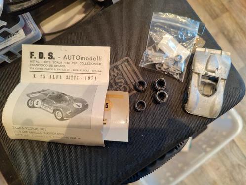 F.D.S Alfa Romeo 33TT3 Targa Florio '71 1/43, Hobby en Vrije tijd, Modelbouw | Auto's en Voertuigen, Gebruikt, Auto, 1:32 tot 1:50