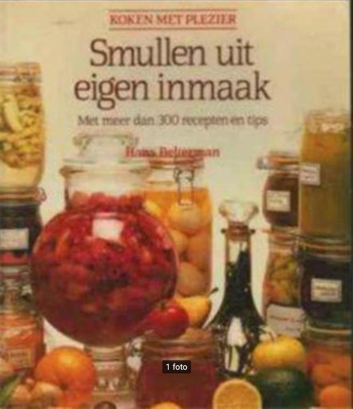 Smullen uit eigen inmaak, Hans Belterman, Boeken, Kookboeken, Ophalen