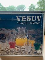glasservies (schenkkan en glazen) - merk Vesuv, Verzamelen, Glas en Drinkglazen, Nieuw, Frisdrankglas, Ophalen