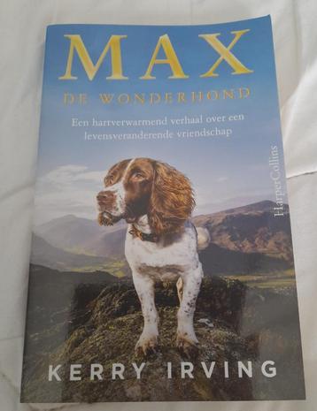 Nieuw boek Max de wonderhond