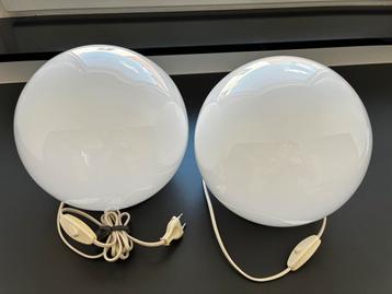  2x IKEA FADO tafellamp – wit   beschikbaar voor biedingen